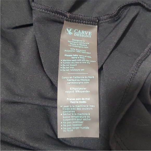 Carve Designs long sleeve Rash guard 1/4 Zip Womens Medium Floral - Picture 5 of 6